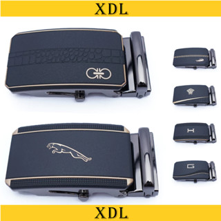 Mặt khoá lăn thắt lưng nam cao cấp, đầu khoá dây lưng nhám màu chì L297C