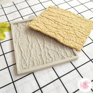 Khuôn Silicon vỏ thân cây đẹp (12*14cm)
