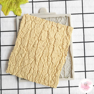 Khuôn Silicon vỏ thân cây đẹp (12*14cm)