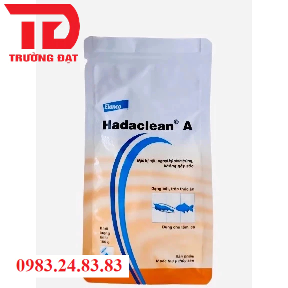 HADACLEAN Xổ kí sinh trùng cho cá.