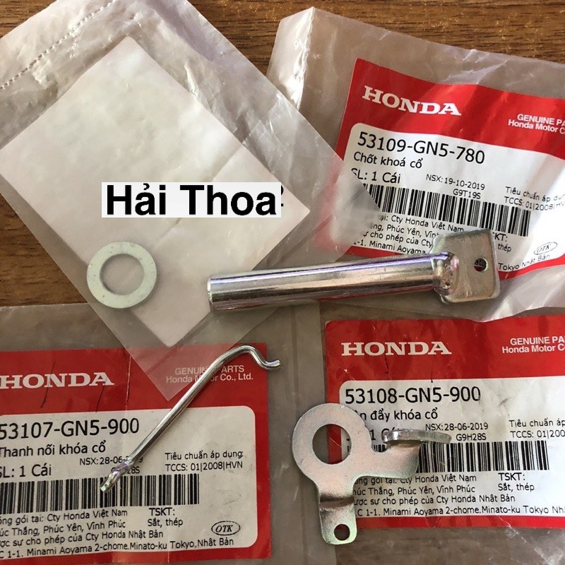 Bộ ốc chốt cổ xe Dream Honda
