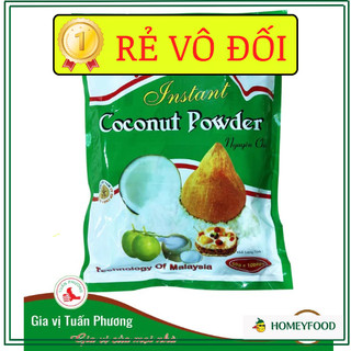 Bột cốt dừa không đường - hiệu Tuấn Phương - gói 50g