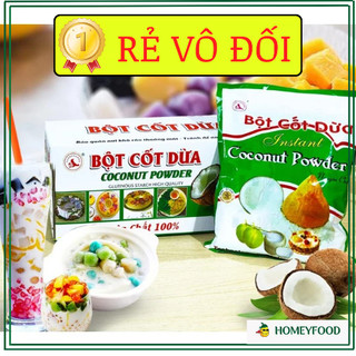 Bột cốt dừa không đường - hiệu Tuấn Phương - gói 50g