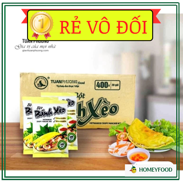 Bột Bánh Xèo Tuấn Phương 400g