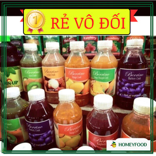 Mứt Berrino các vị chai chiết 130g tiện lợi làm sinh tố,sữa chua - Chính Hãng-ĐI ĐƠN TỪ 2 SẢN PHẨM
