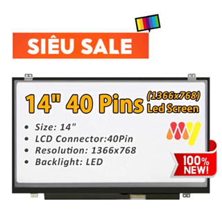 Màn Hình Laptop Dell E6440 E5440 6440 5440 LCD thay thế 14 inch 40 pin led mỏng viền to