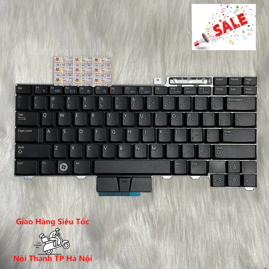 Bàn phím laptop Dell E6400 E6500 E6510 E6410 WX4JF NEW 100%