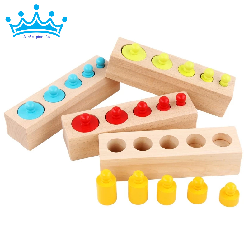 Bộ trụ có núm màu mini