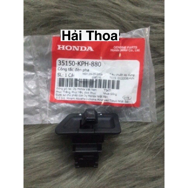 Nút công tắc mở đèn Honda