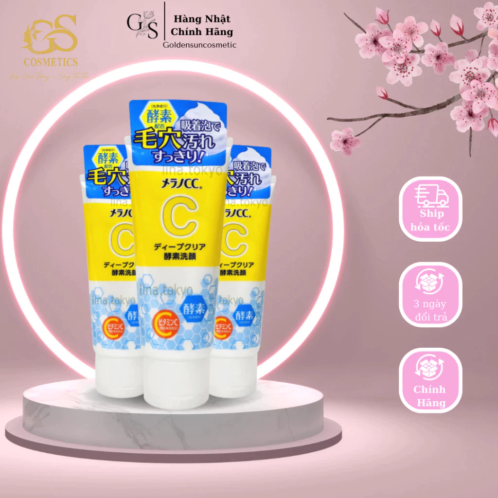 Sữa Rửa Mặt CC Melano Nhật Bản 130g