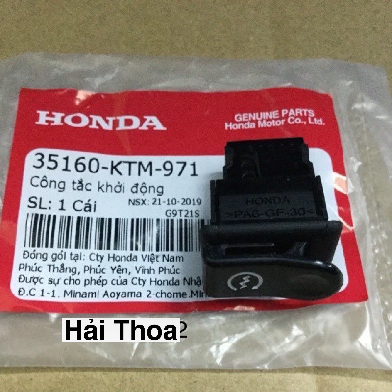 Nút công tắc đề Honda