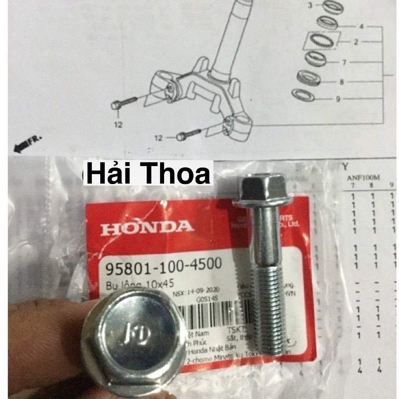 ốc bắt chảng ba Honda ( 1 con )