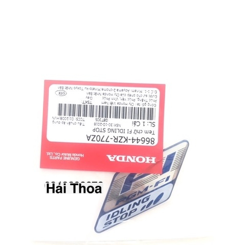 Tem Fi Nổi Honda (86644KZR770ZA)