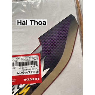 Bộ Tem Dream Màu Đỏ Honda