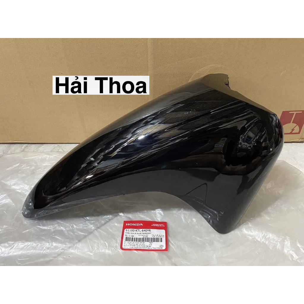 Dè (Chắn Bùn Trước) Wave 100 (Alpha "A") Màu Đen Honda ( 61100KTL640YR )
