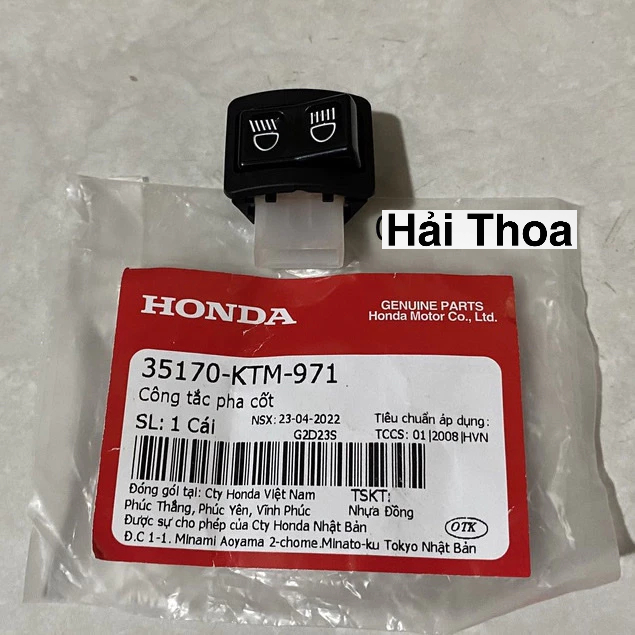 Công Tắc Pha Cốt Future Neo, Wave A100 Honda (35170KTM971)