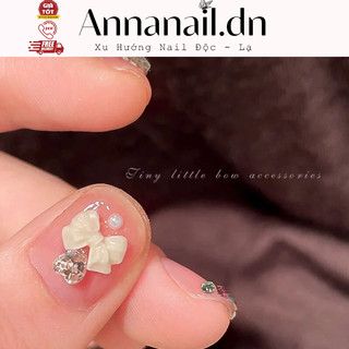 Nơ mini nail_charm nơ nail mini_phụ kiện nail_annanail.dn