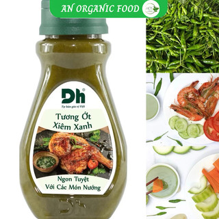  Tương ớt xiêm xanh gia vị chấm và ăn kèm các món nướng chiên phở bún mỳ chai 200gr DH Food 