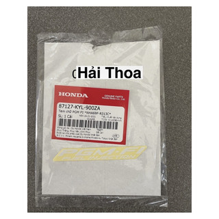 Tem chữ PGM FI Đen, Đỏ Honda ( 87127KYL900ZA )