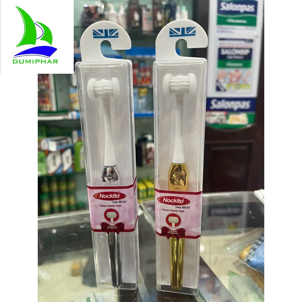 Bàn chải đánh răng Nockito Lux 3D-01 3 mặt