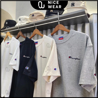 Áo thun Hoạ Tiết Thêu C.K - Champi0n Tổng Hợp mẫu Hot Trend - Chất Thun 100% cotton 2 chiều - Hàng Full Tem Tag Túi Zip