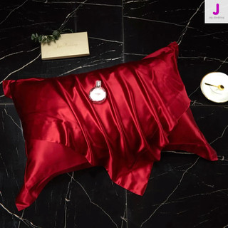 Vỏ Gối Phi Lụa Jeju [Loại 1] – Mềm Mịn, Không Xù – Giặt Máy – Size 40x60 / 50x70 – Nhiều Màu Cao Cấp