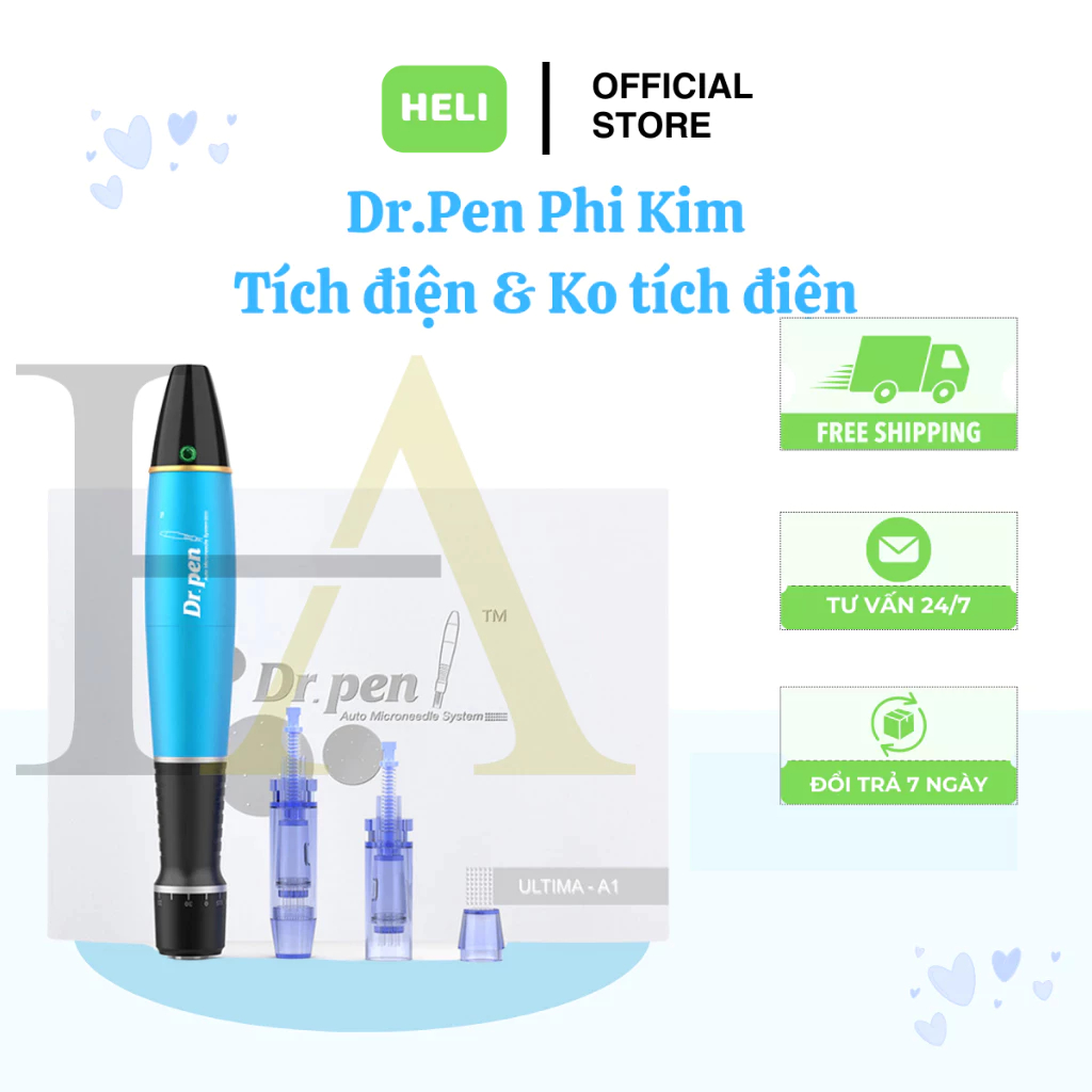 [ Dr.Pen Tích điện & Không Tích điện ] Máy phi kim , cấy phấn, cấy tảo Dr.pen