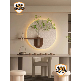 (HÀNG LOẠI 1)(K1) Tranh treo tường có đèn led cắm hoa, decor nhà xinh, tranh treo phòng khách, phòng ngủ, quà tặng đẹp