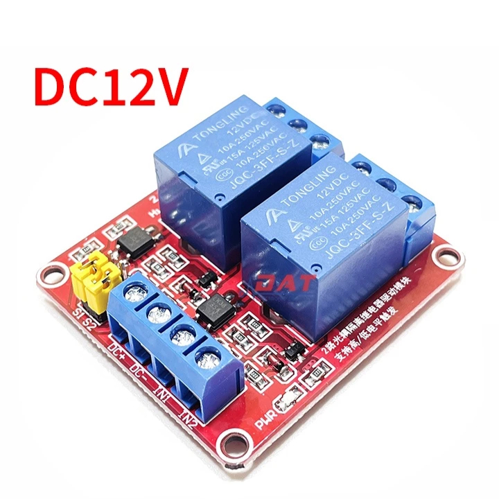 Module 2 Relay Kích High/Low 12VDC