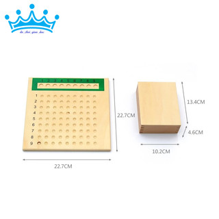 Bảng phép nhân, phép chia - Multiplication Division Bead Board