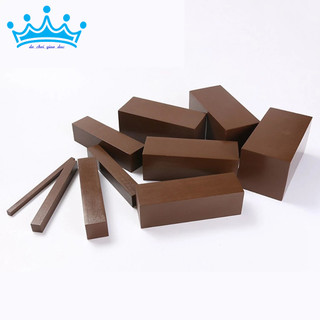 Bộ thang nâu mini cho bé học so sánh - Mini Brown stair