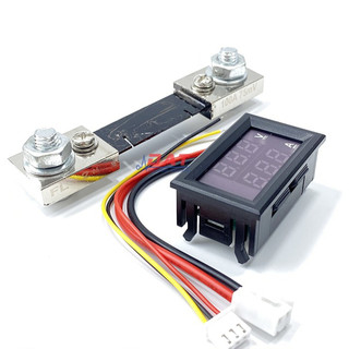 Đồng hồ đo áp và dòng DC - 100A
