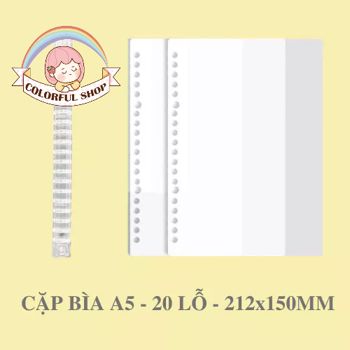 Combo Cặp Bìa Sổ Còng A5 B5 A4