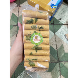 Bánh Ống Ngò Nhân Bơ