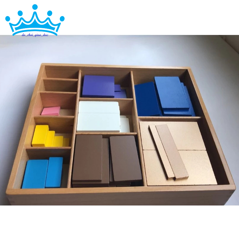 Thập thức Montessori - Decanomial Square