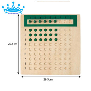 (Bản quốc tế) Bảng phép nhân, phép chia - Multiplication Division Bead Board
