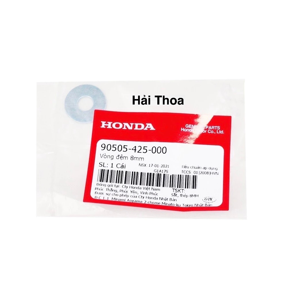 Vòng Đệm 8mm Dằng Phanh Honda ( 90505425000 )