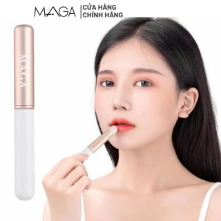 Cọ Tô Son Môi Và Che Khuyết Điểm Có Nắp Đậy MAGA White Peach