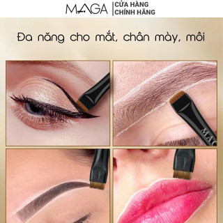 Cọ Kẻ Mắt Eyeliner, Tém Chân Mày, Bọng Mắt Đa Năng MAGA Fine Angled Eyeliner Brush