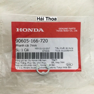 Phanh cài Búa Côn 7mm Air Blade, SH, Pcx... Honda ( 90605166720 ) 1 Cái