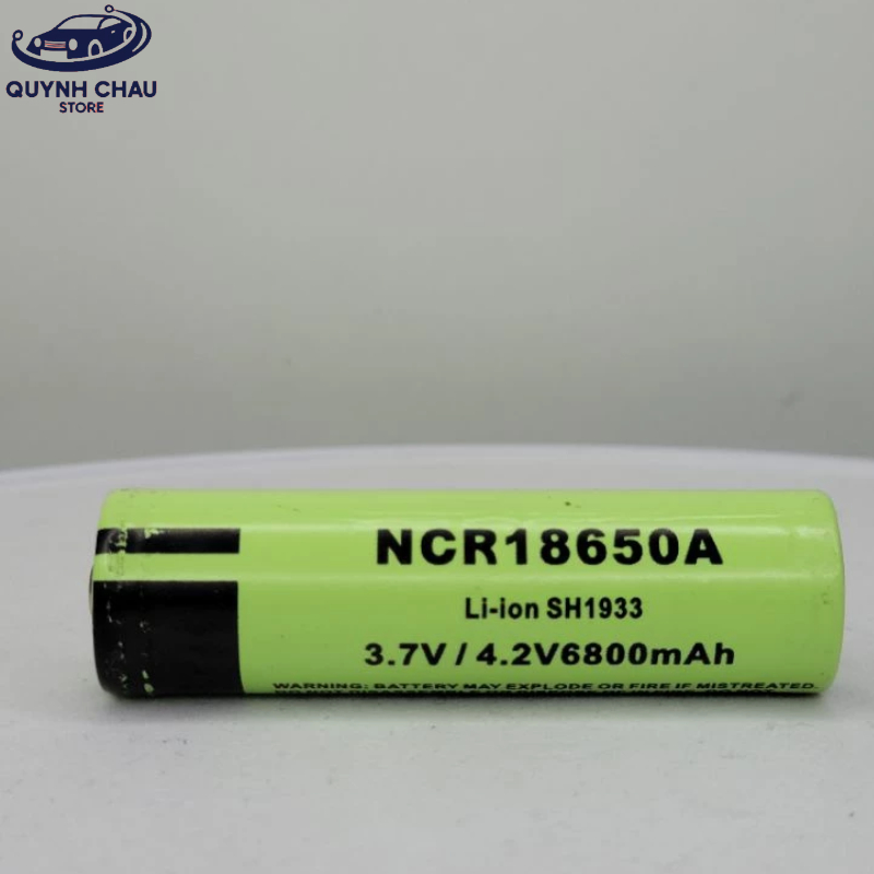 Pin 18650 Panasonic NCR18650H 3.7V - 4.2V 6800mAh - Pin Đầu Nhọn