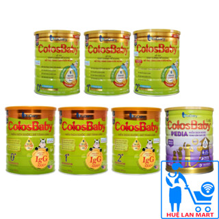 [Quét mã tích xu] Sữa Bột ColosBaby Gold 0+/1+/2+ Vị Thanh Nhạt/ Vị Tự Nhiên - ColosBaby Gold Pedia Hộp 800g