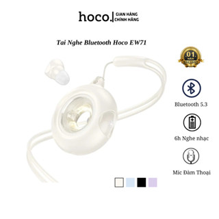  Tai nghe bluetooth Hoco EW71 tai nghe nhét tai có mic đàm thoại dây đeo 6h nghe nhạc  - Hàng chính hãng. 
