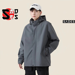 Áo Khoác Dù TRƠN CÓ NÓN Chất Dù 2 Lớp Cổ Đứng Unisex Nam Nữ KD23, Áo Khoác Bomber Trơn Form Rộng SADES