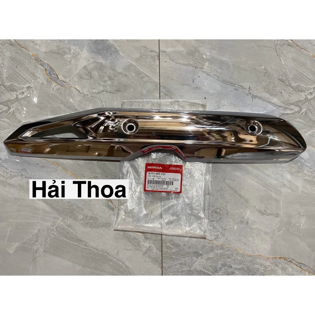 Ốp Bô (Chắn Nhiệt Bô) Wave 110 ( 2017 > 2023 ) Honda ( 18355K89V00 )