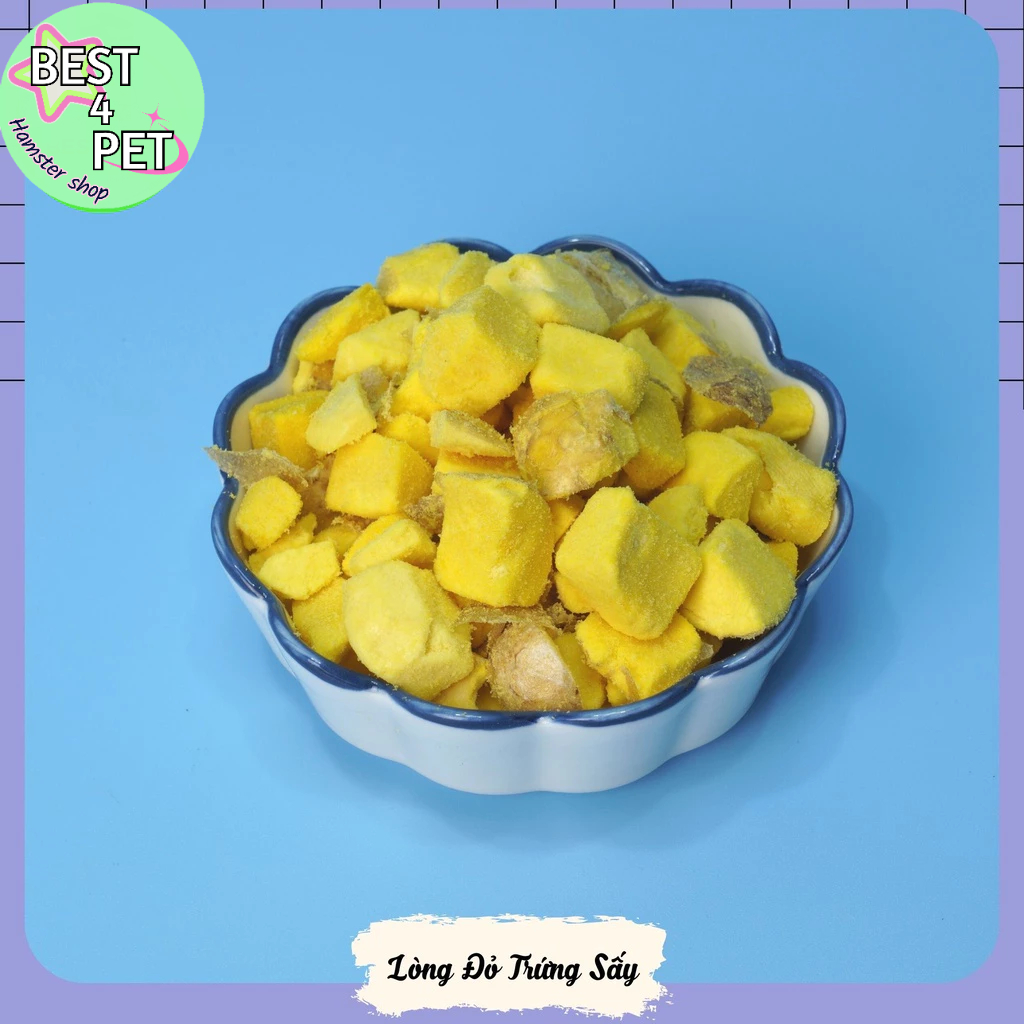 Lòng Đỏ Trứng Sấy thức ăn hamster - 25Gr