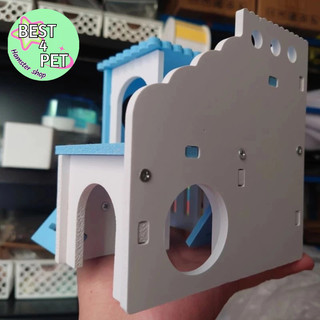 Nhà sàn gỗ ép cho hamster
