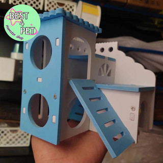 Nhà sàn gỗ ép cho hamster