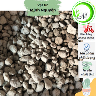  1kg đá bọt pumice HÀNG ĐẸP giá thể trồng cây sen đá vật liệu lọc bể cá đá lông vũ nham thạch trắng đá trồng cây 
