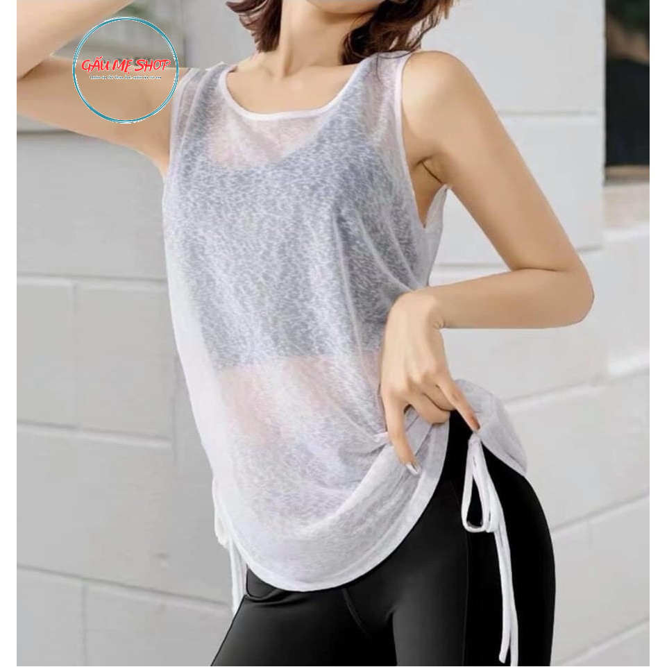 ÁO TANK TOP  NỮ TẬP GYM,YOGA,FITNESS,AEROBIC,ZUMBA,CHẠY BỘ